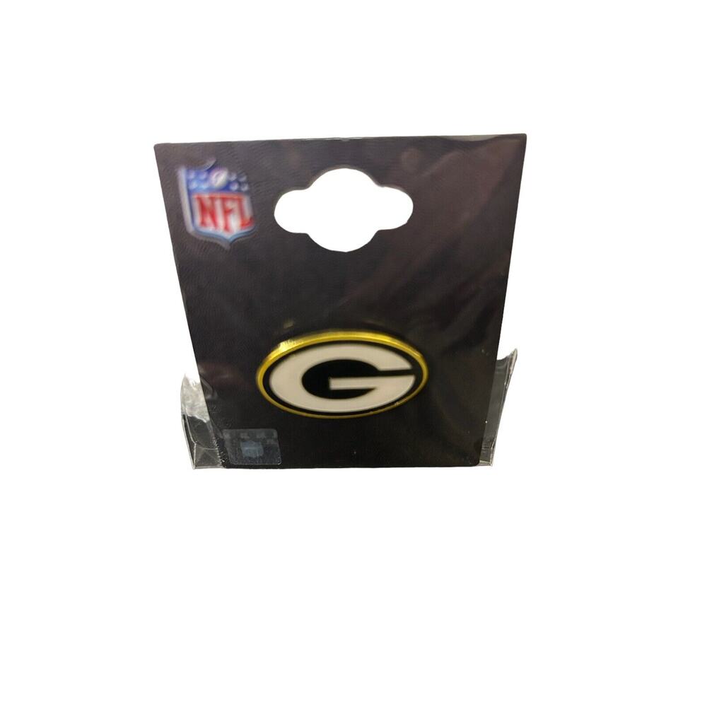 Green‎ Bay Packers Licensed NFL Football Official Logo Lapel Pin